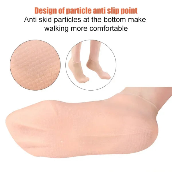 Silicone Jelly Gel Moisturizing Socks