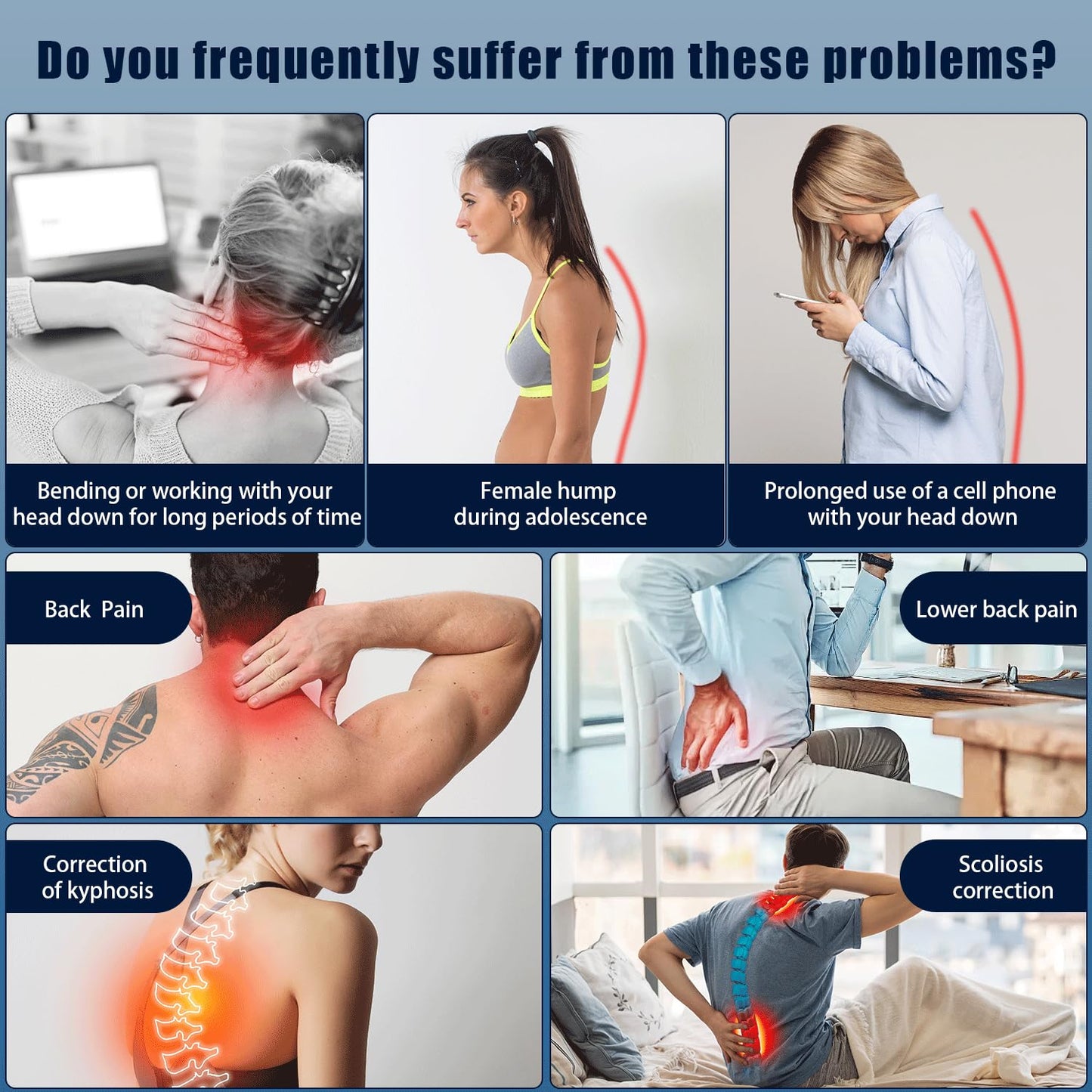 Back Pain Relief Posture Corrector Belt