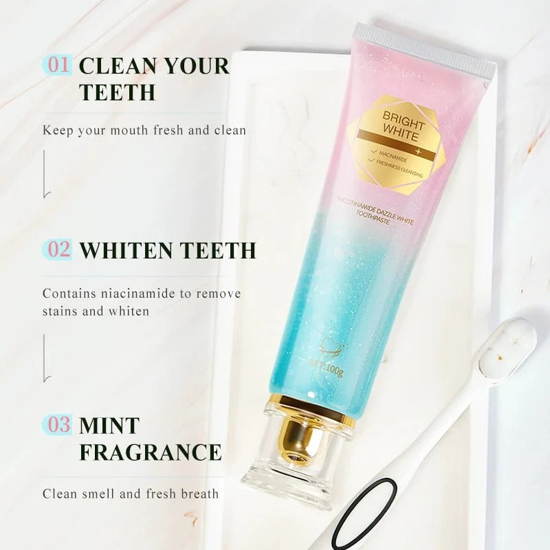 Niacinamide Whitening Toothpaste - For Healthier Whiter Teeth!